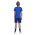 Conjunto adidas Bl T-Set Infantil Azul / Blanco