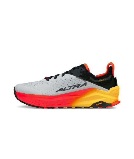 Chaussures de Trail Altra Olympus 6  Homme Gris/Rojo