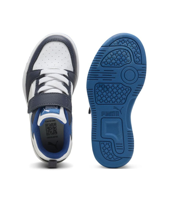 Sapatilhas Puma Rebound V6 Lo A, Branco-Fe,...