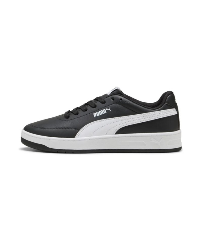 Zapatillas Puma Court Classic Clean, Black-,...