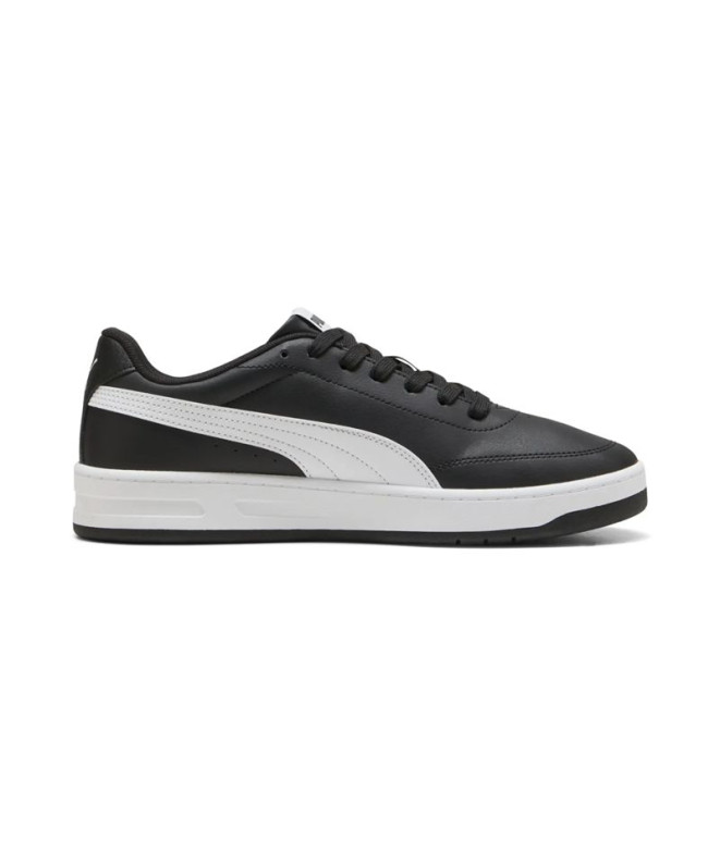 Chaussures Puma Court Classic Clean, Noir-,...