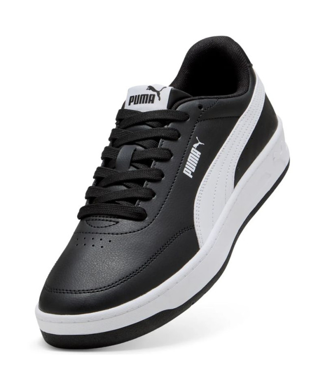 Zapatillas Puma Court Classic Clean, Black-,...