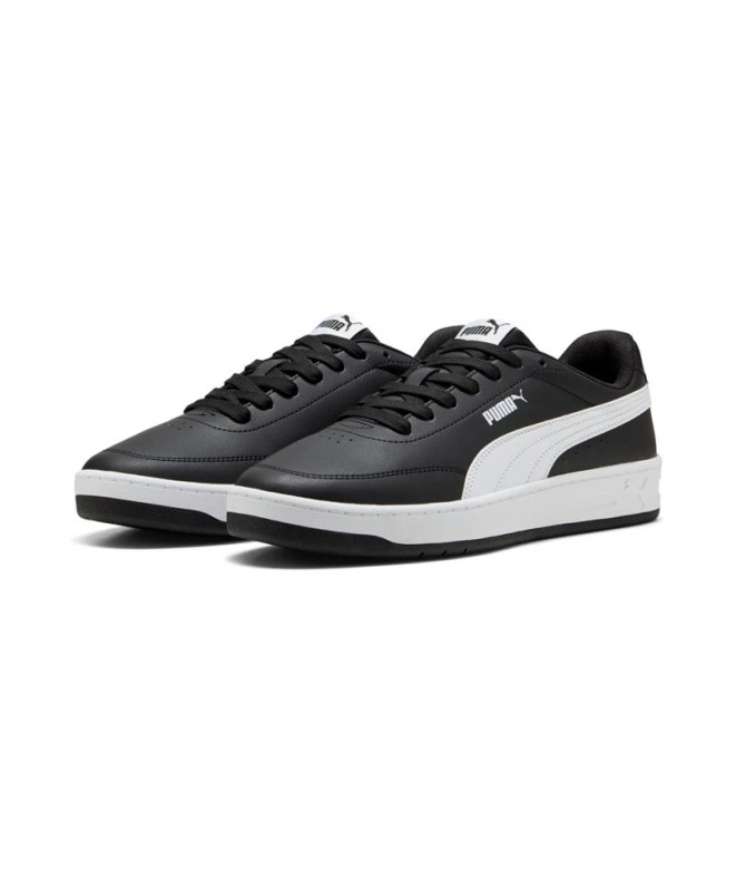 Sapatilhas Puma Court Classic Clean, Preto-,...