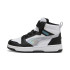 Zapatillas Puma Rebound V6 Mid, Black-Lil, Niña