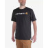 T-shirt Carhartt Core Logo T-Shirt S/S Homme Noir