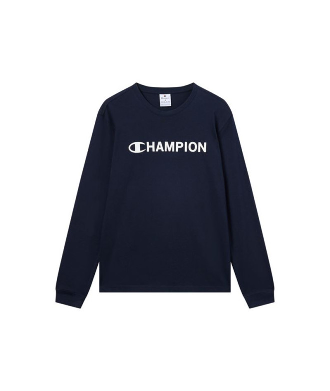 Camiseta Champion Graphic Shop Hombre Azul Marino
