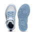 Chaussures Puma Rebound V6 Mid, Blanc-Dark, Enfant