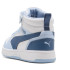 Chaussures Puma Rebound V6 Mid, Blanc-Dark, Enfant