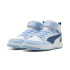 Chaussures Puma Rebound V6 Mid, Blanc-Dark, Enfant