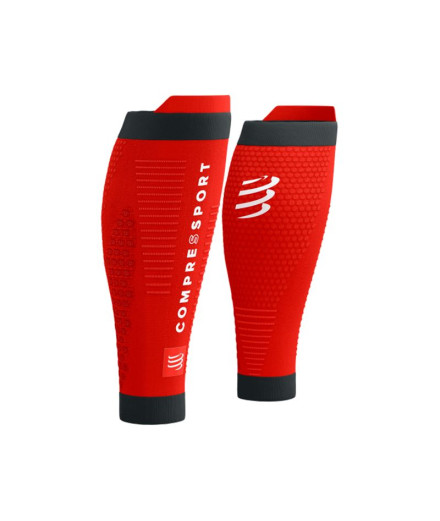 Pantorrillera de Running Compressport R2 3.0 Rojo