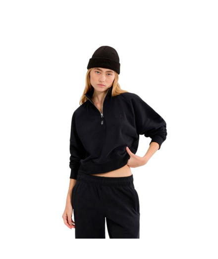 Sweat Ellesse Carrera 1/4 Zip Haut Noir Sweat Ellesse Carrera 1/4 Zip Haut Noir