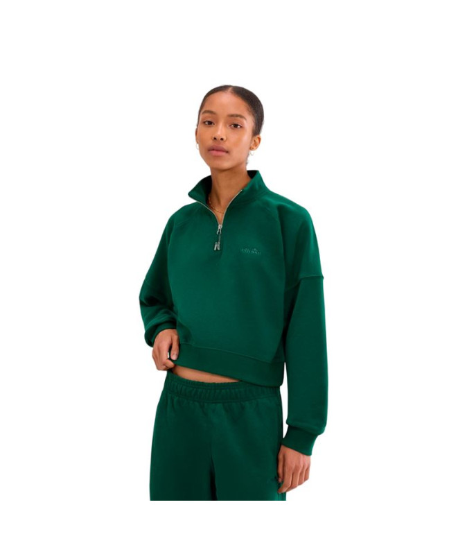 Moletom Ellesse 1/4 Zip Top Verde