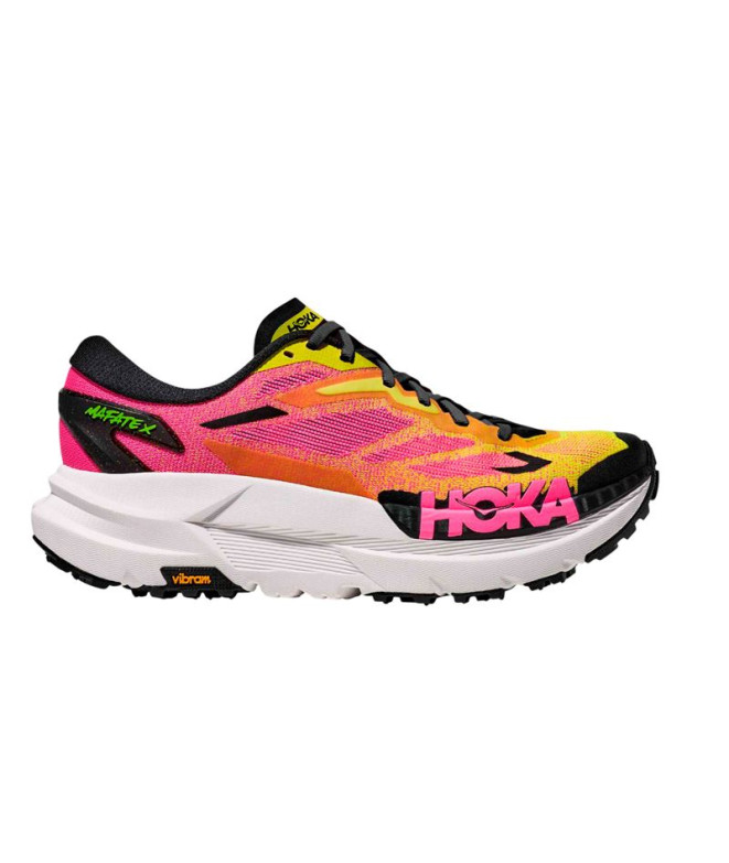 Chaussures de Trail Hoka Mafate X Homme Neon...