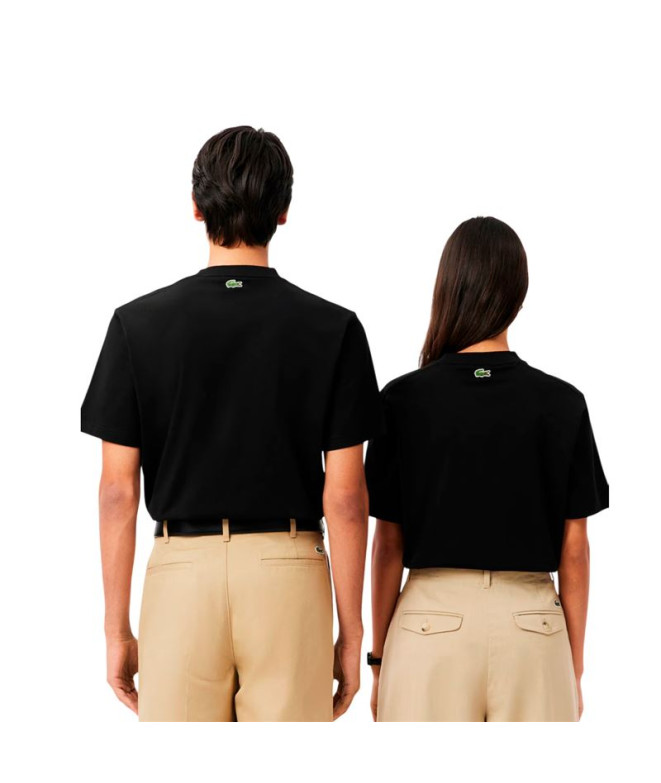 Camiseta Lacoste Tee-Shirt Unisex Negro