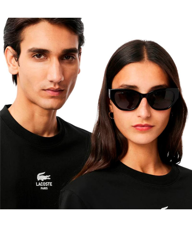 T-shirt Lacoste T-shirt Unisexe Noir