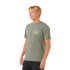 Camiseta Rip Curl Surf Trip Tee Hombre Verde