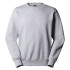 Sudadera The north Face Essential Relaxed Crewneck Tnf Light Gris Heather Hombre