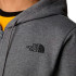 Veste The North Face Simple Dome Full Zip Medium Gris Homme