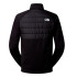 Chaqueta The north Face Reaxion 2.0 Fleece Hybrid Full Zip Tnf Negro Heather