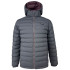 Anorak de montagne Joluvi Heat Dipa Uva Catawba - Anthracite Menthe