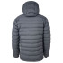 Anorack de montaña Joluvi Heat Dipa Uva Catawba - Antracita Menta