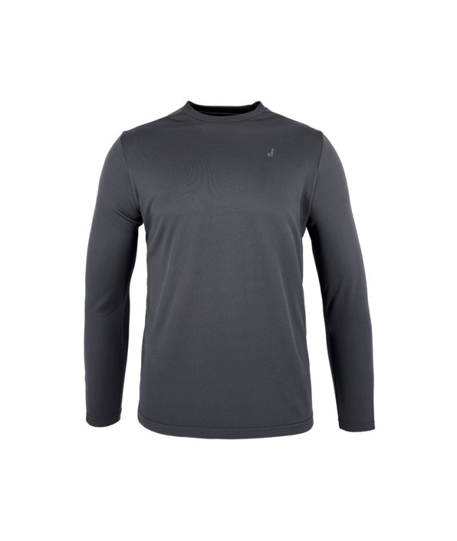 Camiseta de Running Joluvi Shock Long Antracita...