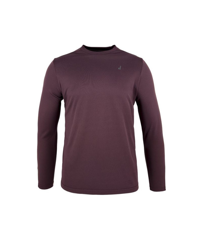 Camiseta de Running Joluvi Shock Long Uva...