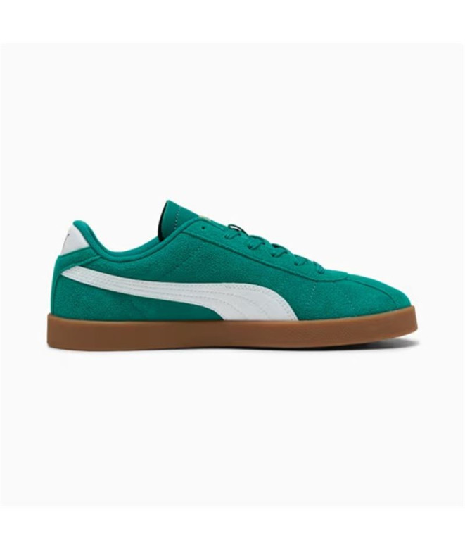 Zapatillas Puma Club II Wild Green- White-P Unisex