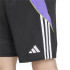 Pantalón de Fútbol adidas Tiro24 Trsho Hombre Negro/Morado
