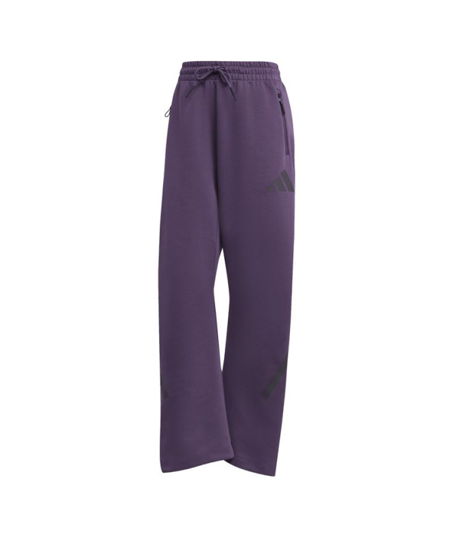 Pantalón adidas Z.N.E. Bar Mujer Morado
