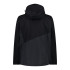 Chaqueta de Montaña CMP Man Zip Detachable Inn. Hombre Negro Antracita