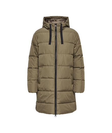 Chaqueta Only Onlclair Puffer Coat Cs Mujer Stone Gray