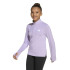 Camiseta de Fitness adidas Jg Gt Pz Zip Ls Niña Blanco / Cirpol