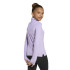 Camiseta de Fitness adidas Jg Gt Pz Zip Ls Niña Blanco / Cirpol