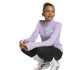 Camiseta de Fitness adidas Jg Gt Pz Zip Ls Niña Blanco / Cirpol