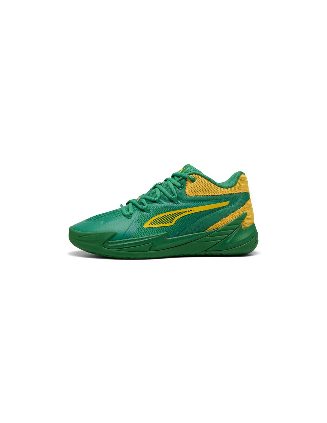 Zapatillas de Baloncesto Puma Dagger Archive Green-Yellow Sizzle