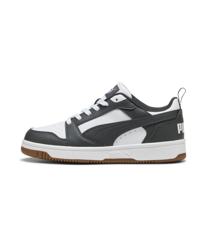Chaussures Puma Rebound V6 Lo White-Dusk, Bébés