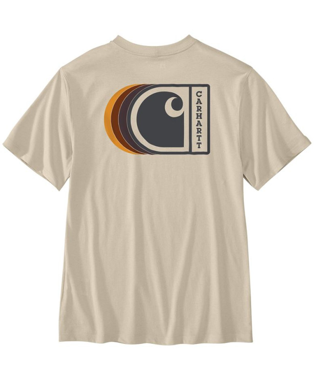 T-shirt Carhartt C Graphic S/S Homme Beige