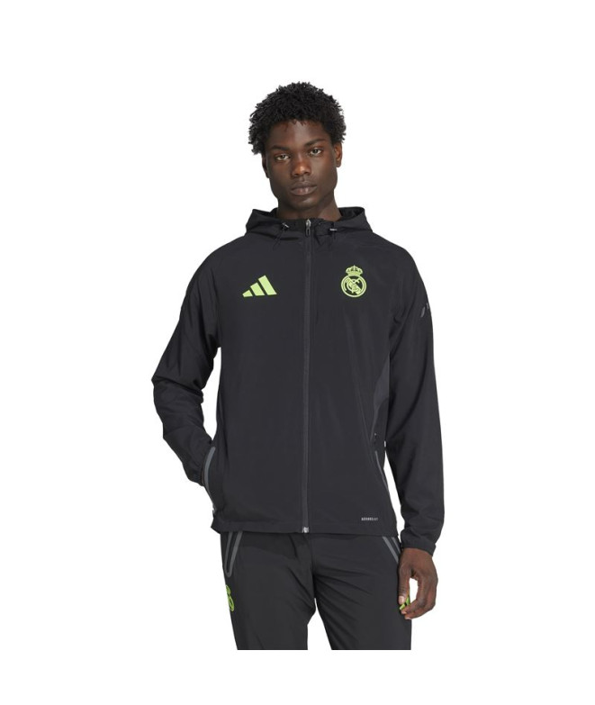 Casaco Futebol preta Homem adidas Real Madrid P Vt