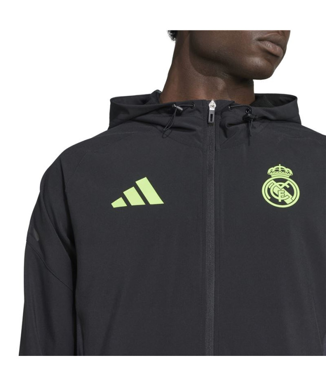 Casaco Futebol preta Homem adidas Real Madrid P Vt