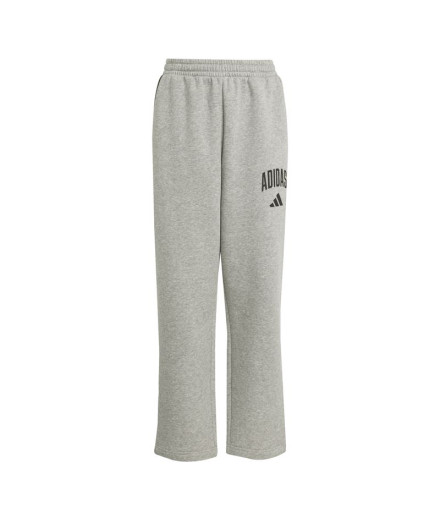 Calça adidas Clgt Fleece Pnt Infantil Cinza