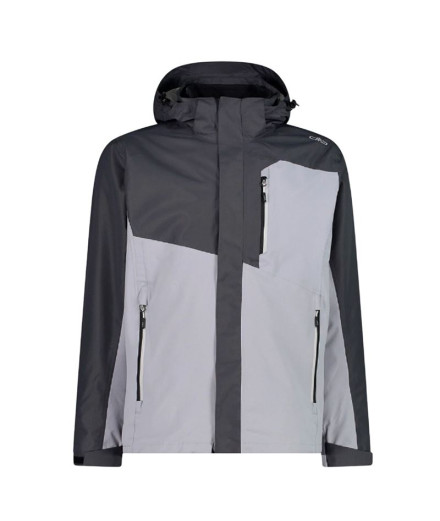 Casaco de Montanha CMP Man Zip Detachable Inn. Homem Dark...