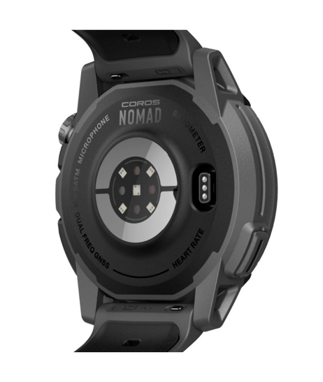 Montre Coros GPS Nomade Sombre Gris