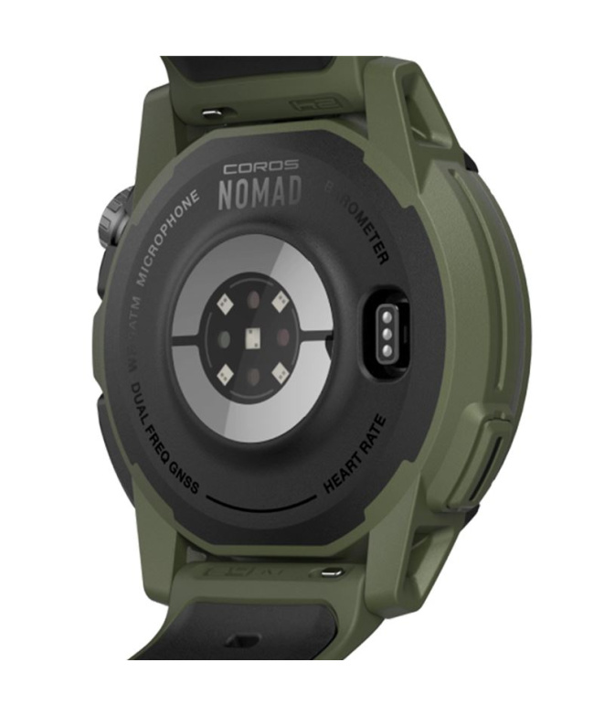 Montre Coros GPS Nomade Vert