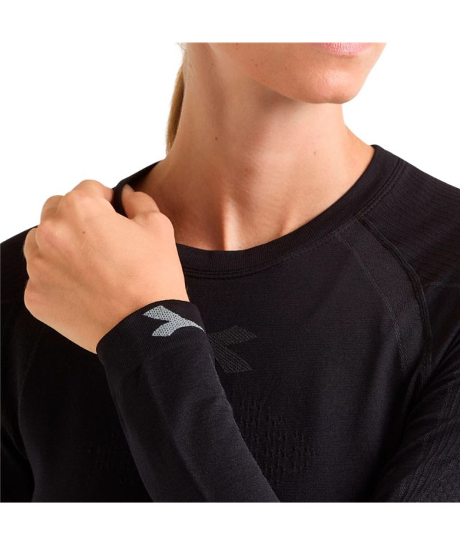 Camiseta de Running Diadora L. Ls T-Shirt...