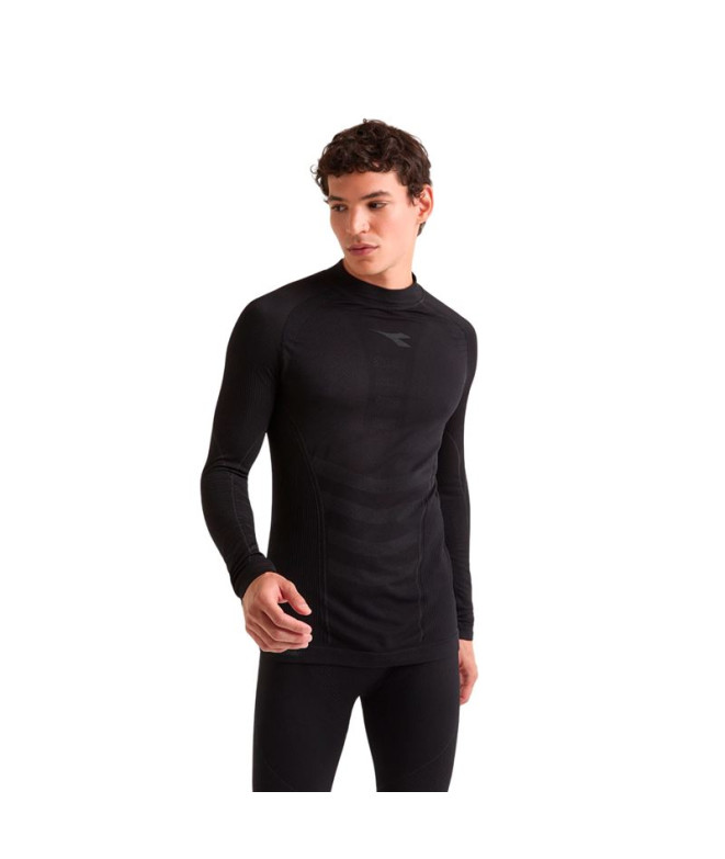 Camiseta de Running Diadora Ls Turtle Neck...