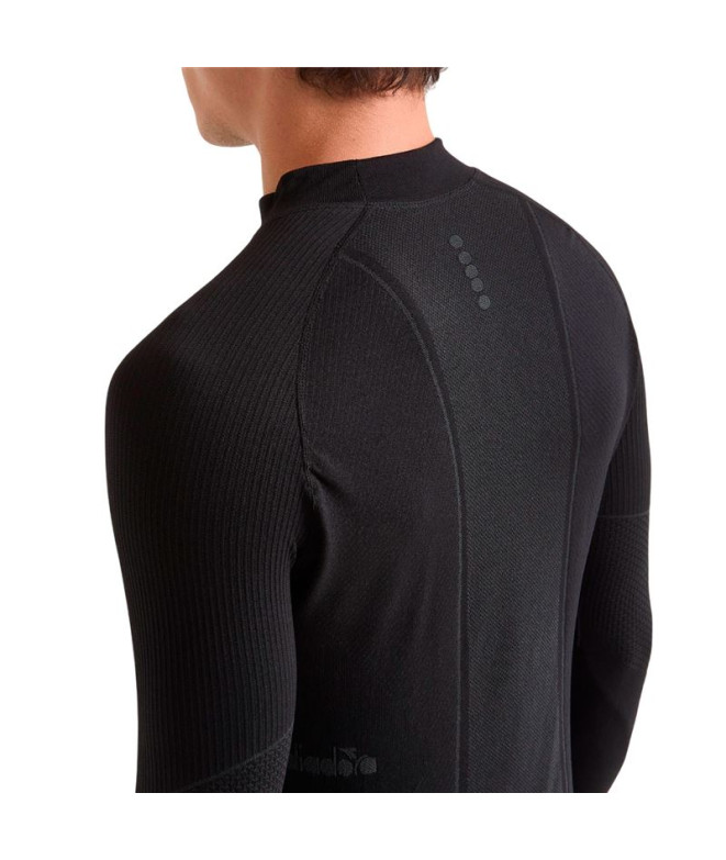 Camiseta de Running Diadora Ls Turtle Neck...