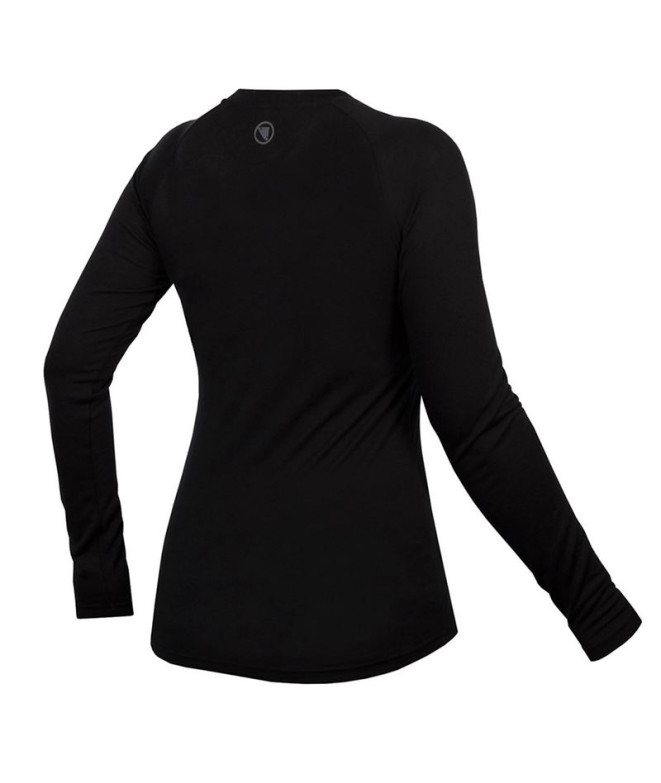 T-shirt de Cyclisme Endura Wms Baabaa Blnd L/S...
