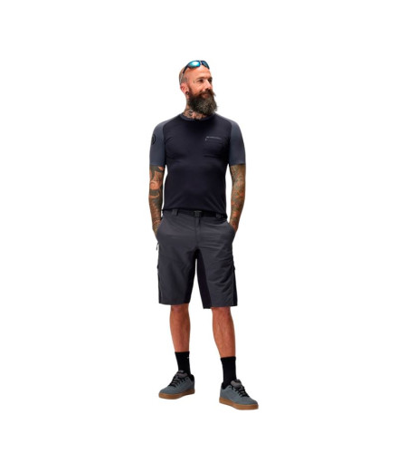 Calça de Ciclismo Endura Hummvee Short Gy Homem Cinza