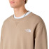 Sudadera The north Face Essential Lite Crew Sweatshirt Hombre Beige